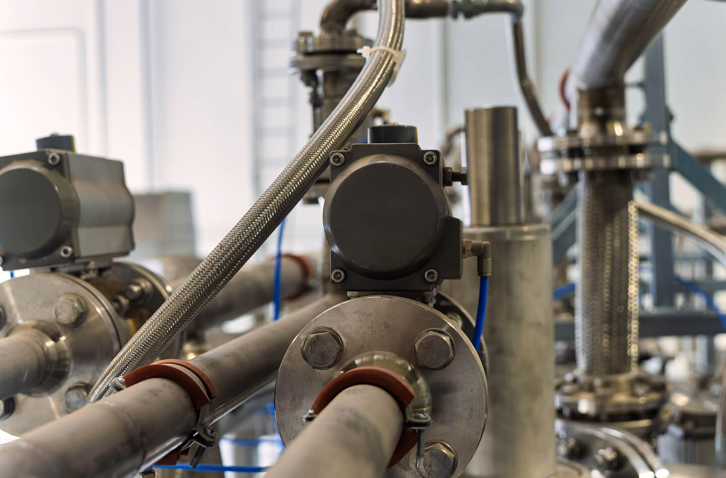 Liquid waste pipes